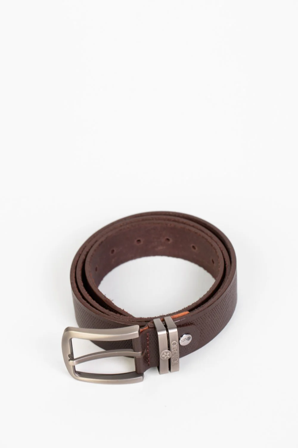 Men's Tomato Casual Leather Belt With Dot Holes - Image 8