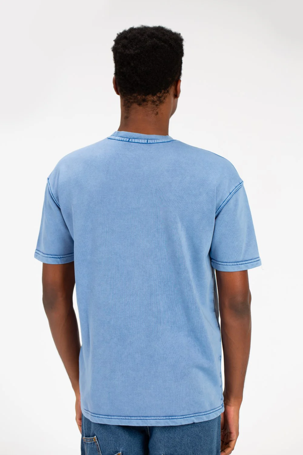 Men's Tomato Crew Neck Half Sleeve T-Shirt - Image 2