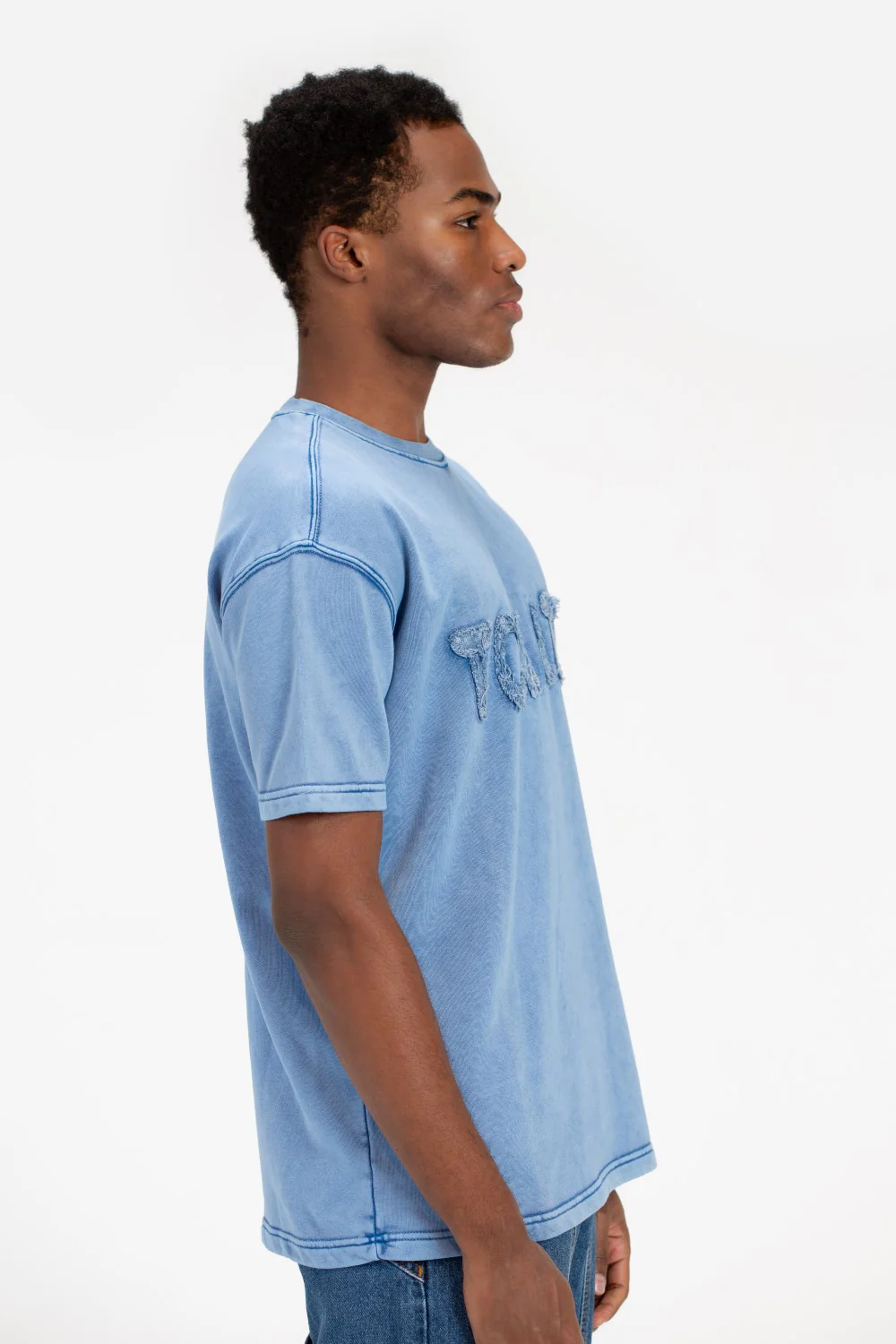 Men's Tomato Crew Neck Half Sleeve T-Shirt - Image 3