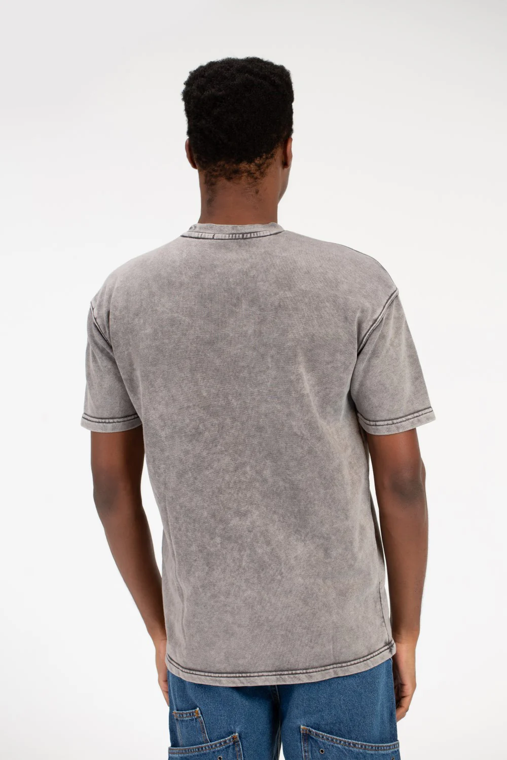 Men's Tomato Crew Neck Half Sleeve T-Shirt - Image 6