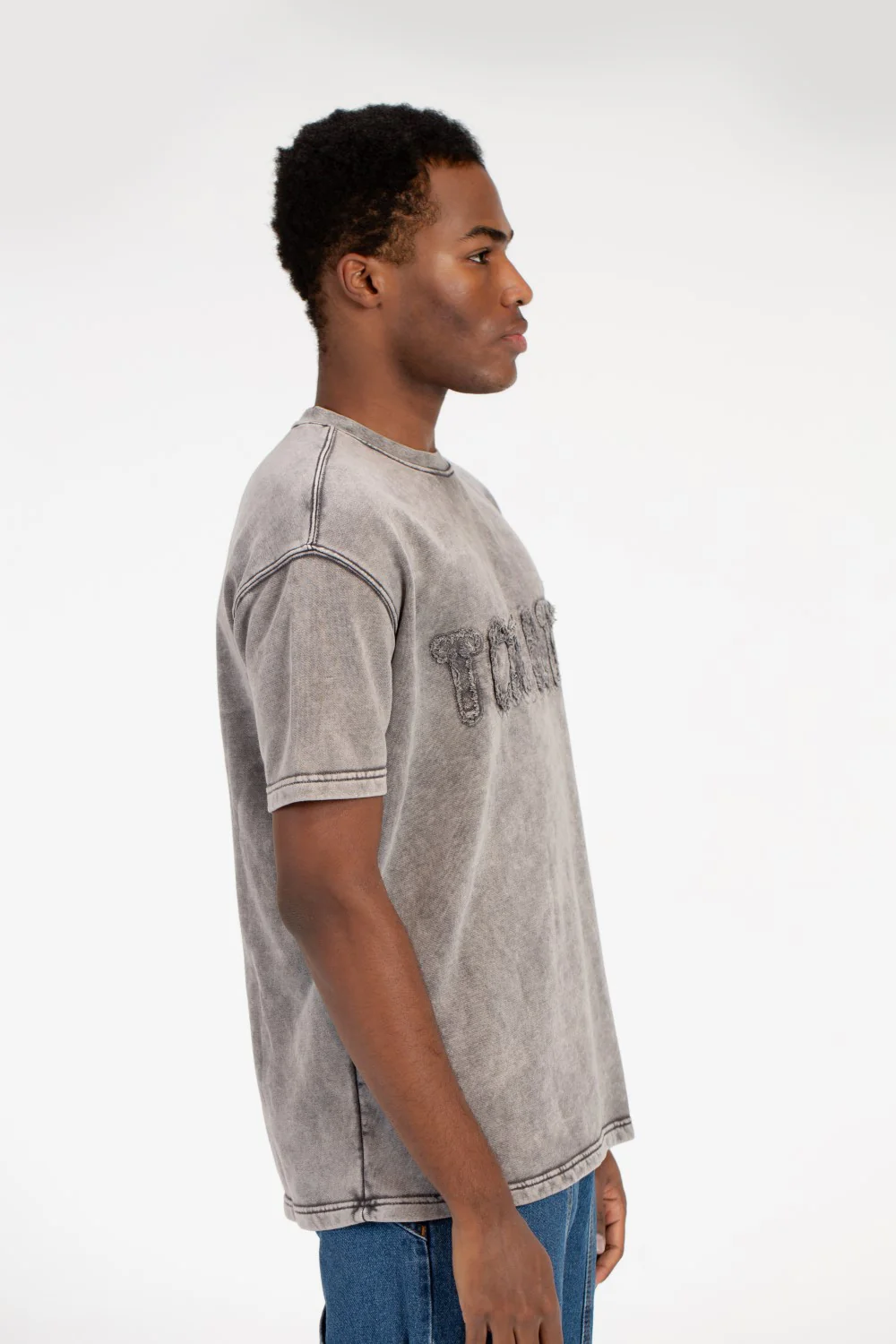 Men's Tomato Crew Neck Half Sleeve T-Shirt - Image 7
