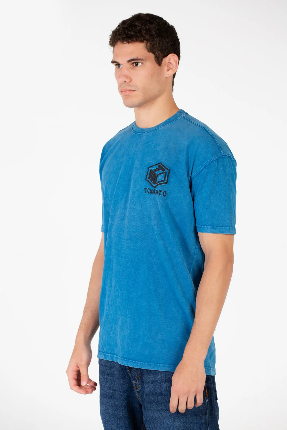 Men's Tomato Crew Neck T-Shirt - Image 11