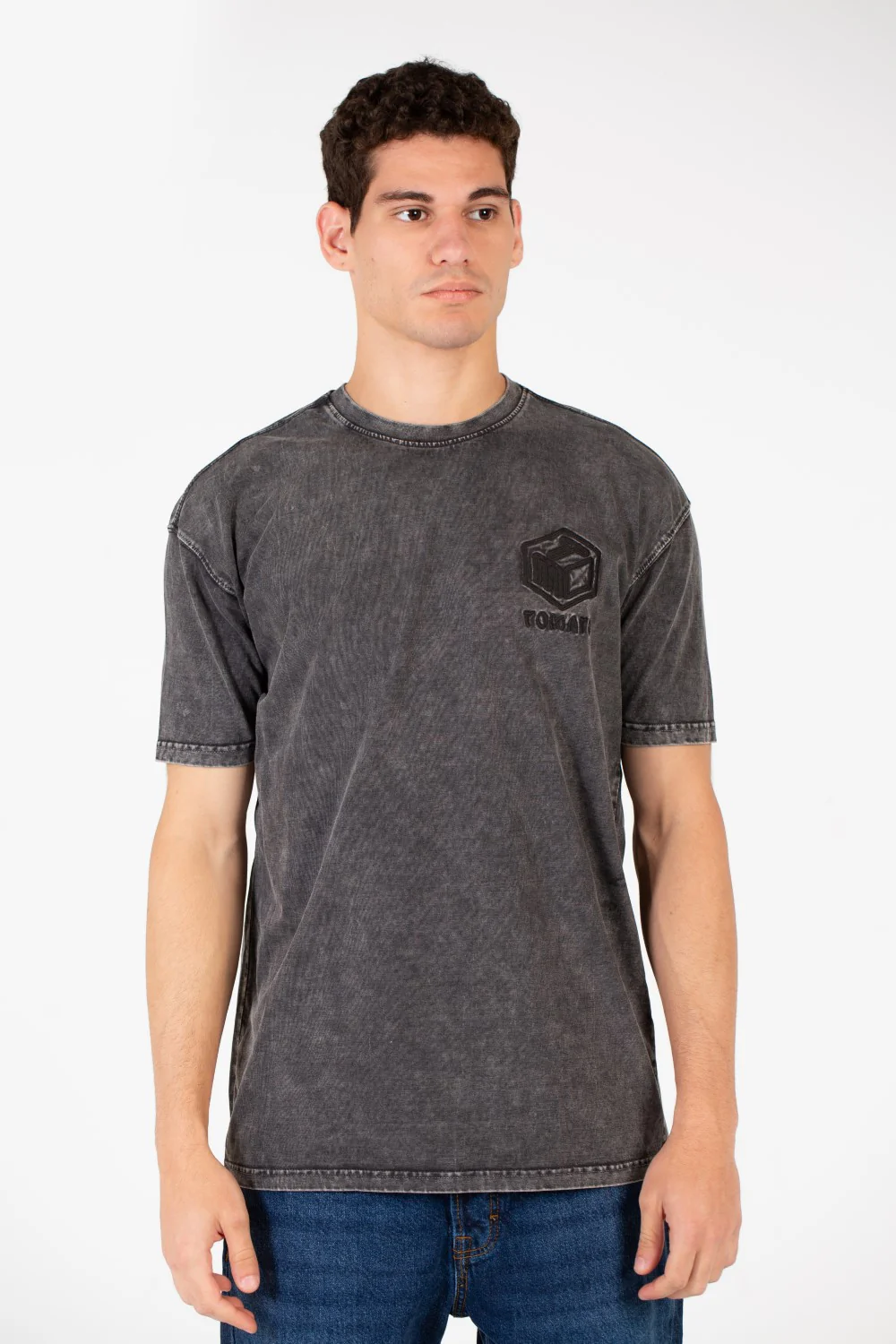 Men's Tomato Crew Neck T-Shirt - Image 5