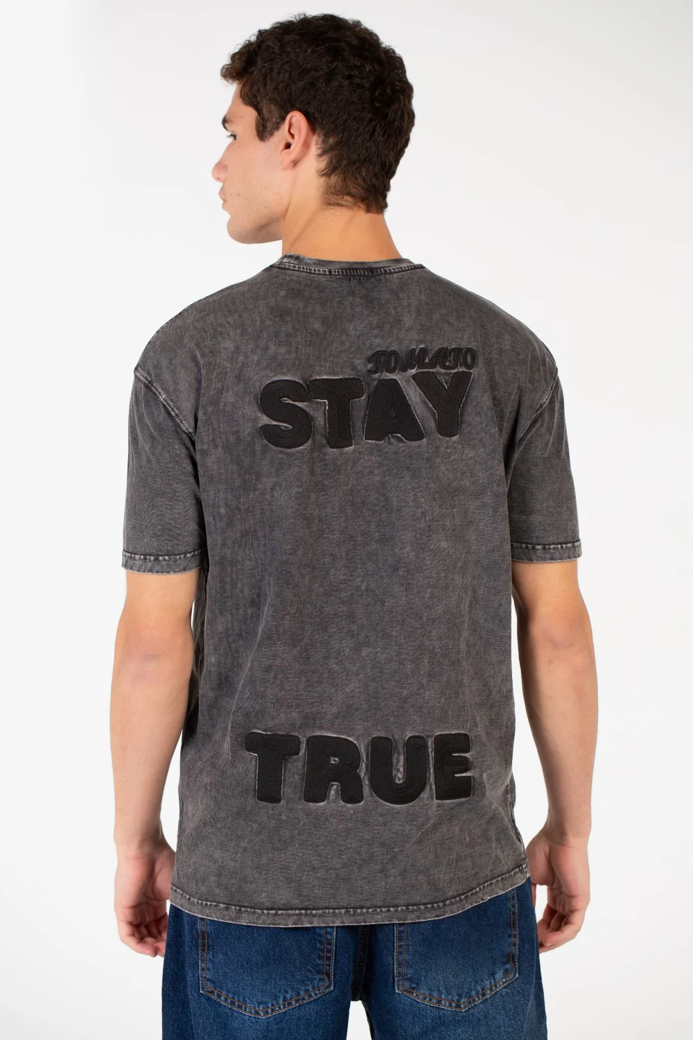 Men's Tomato Crew Neck T-Shirt - Image 6