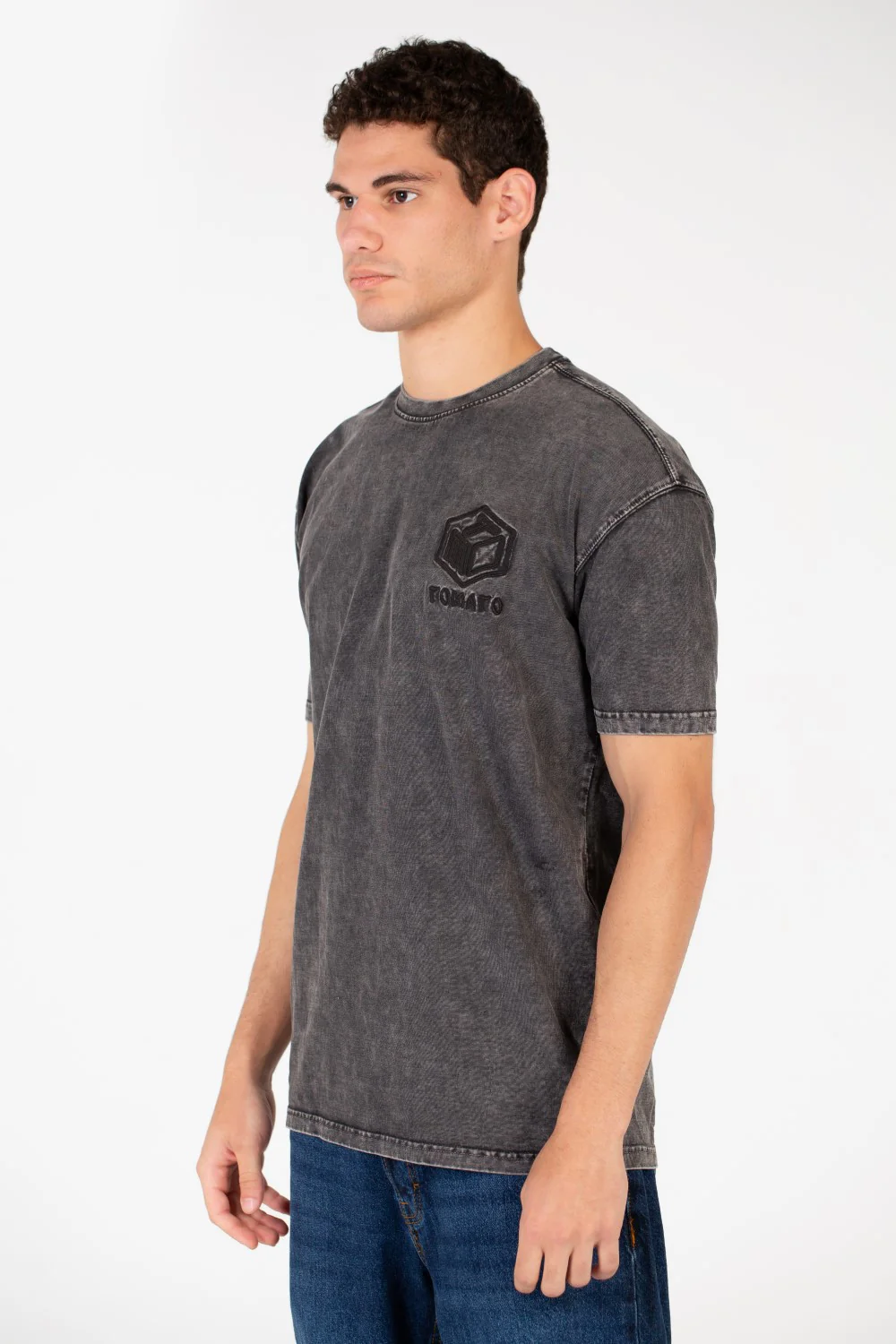 Men's Tomato Crew Neck T-Shirt - Image 7