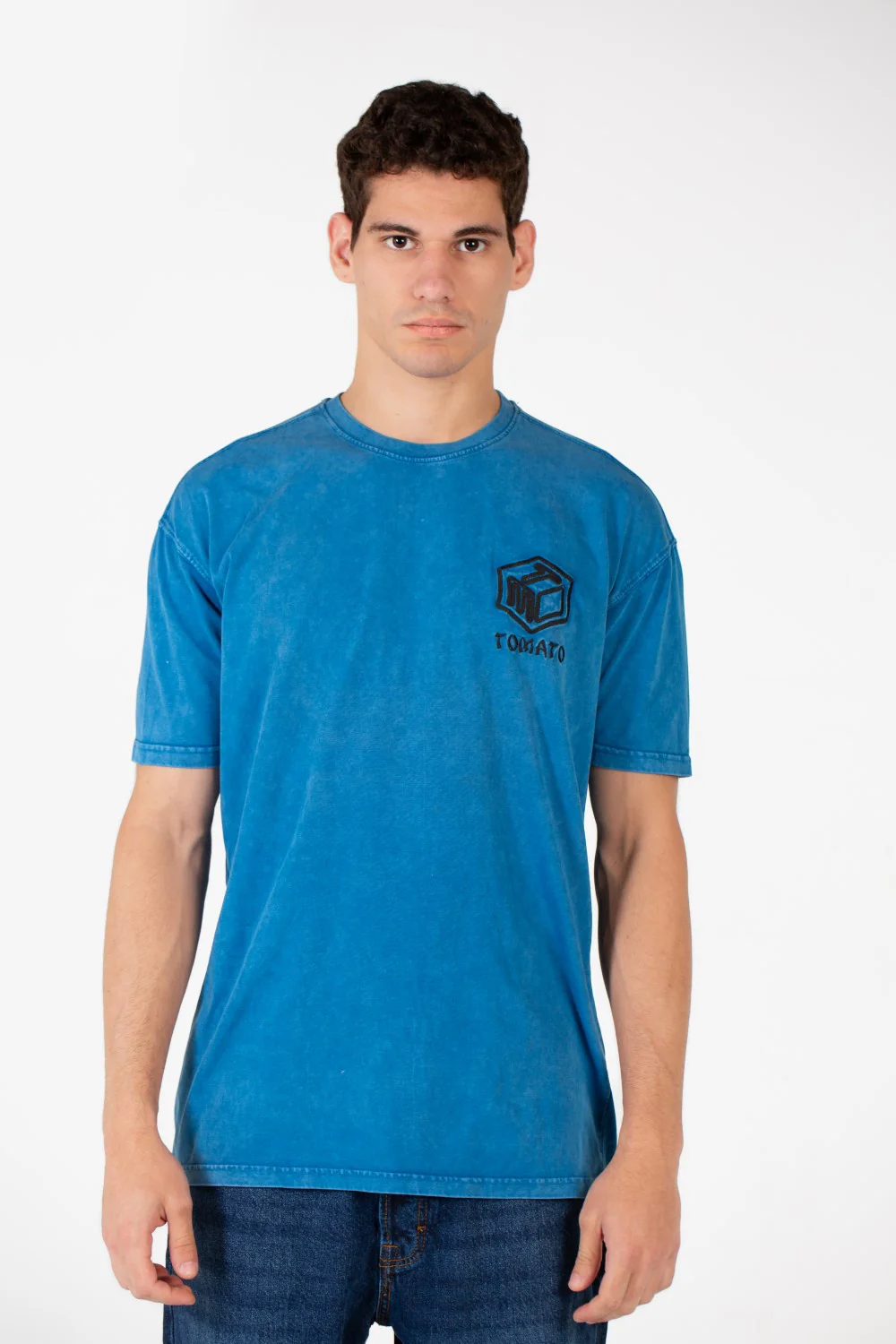 Men's Tomato Crew Neck T-Shirt - Image 9