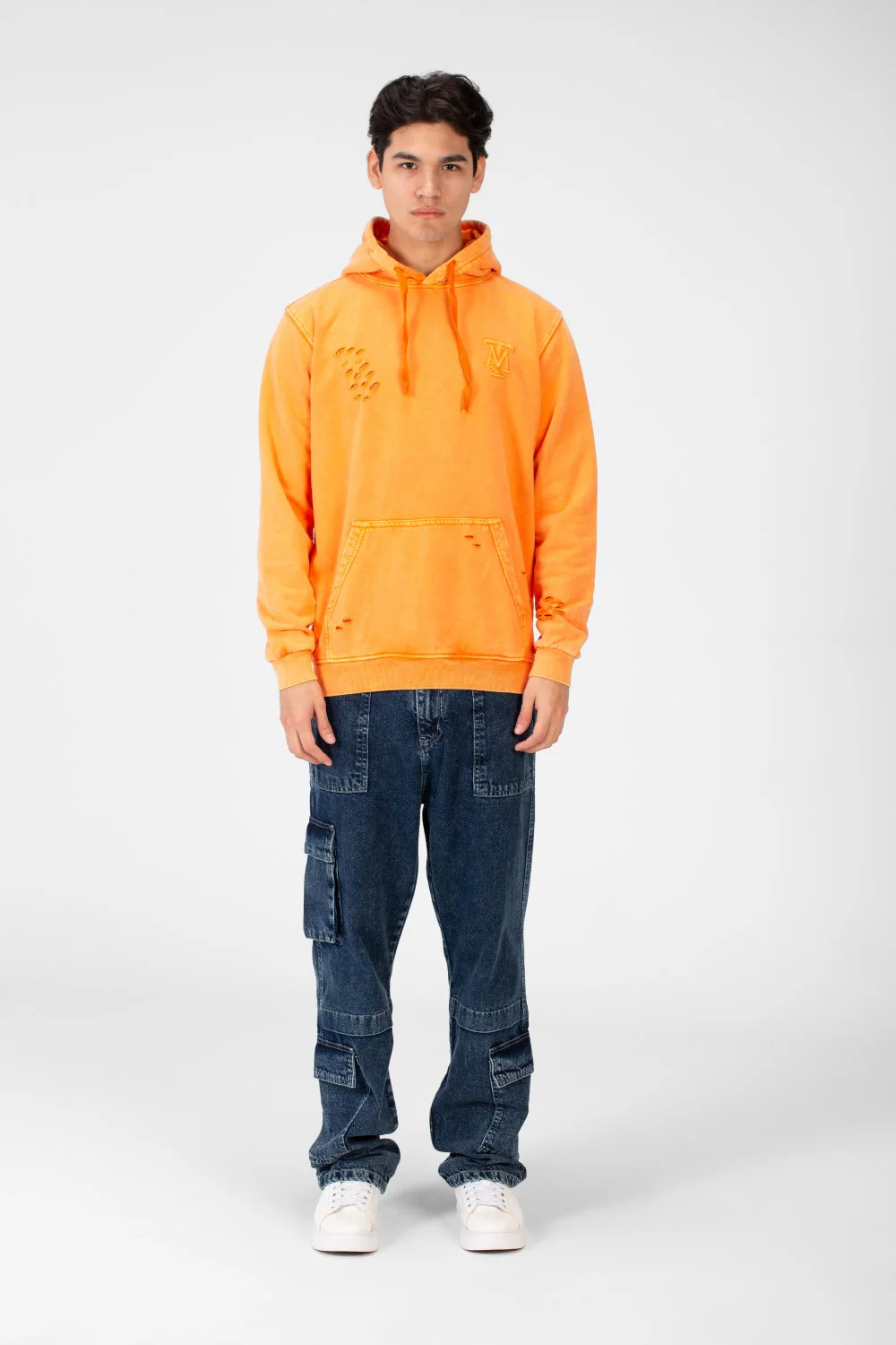 Men's Tomato Cutting Sweatshirt With Kangaroo Pocket - Image 12