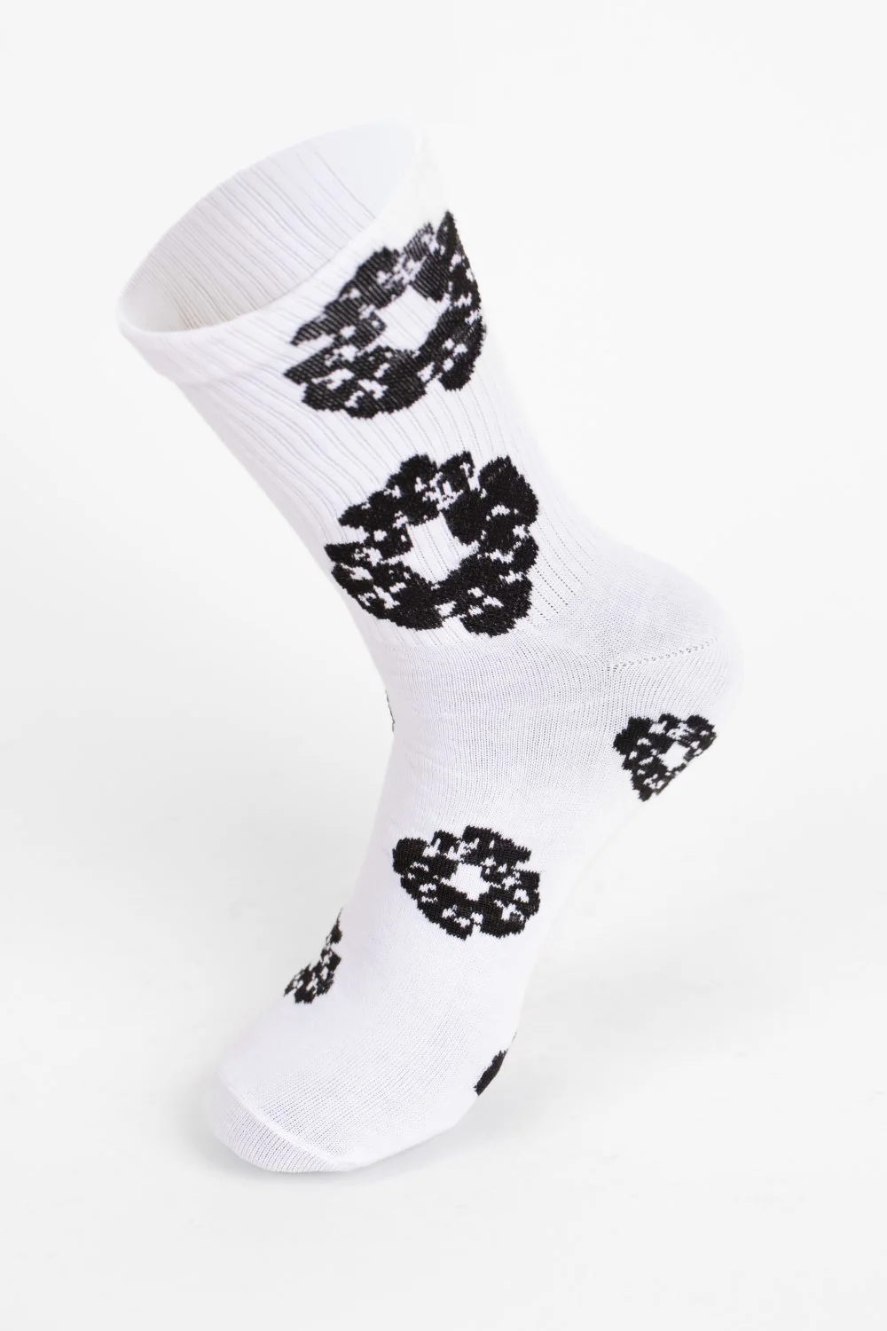 Men's Tomato Long Set Socks With Floral Print Comfortable High Quality Material - Image 3
