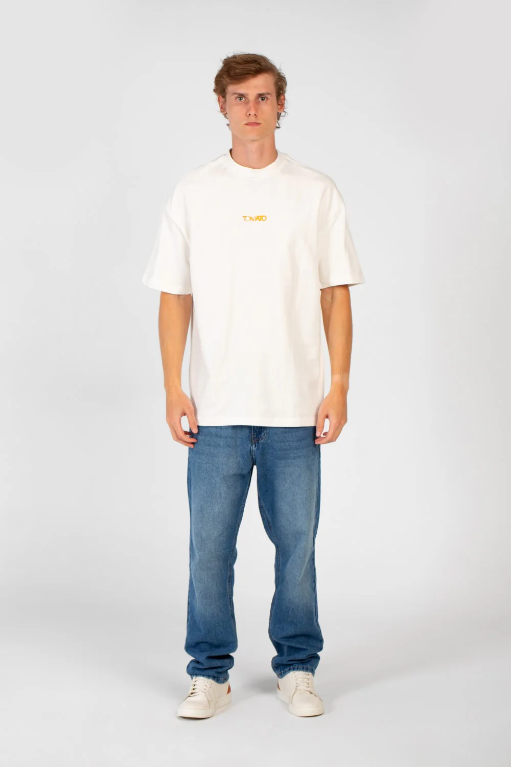 Men's Tomato Oversized Crew Neck Short Sleeve High Quality T-Shirt - Image 8