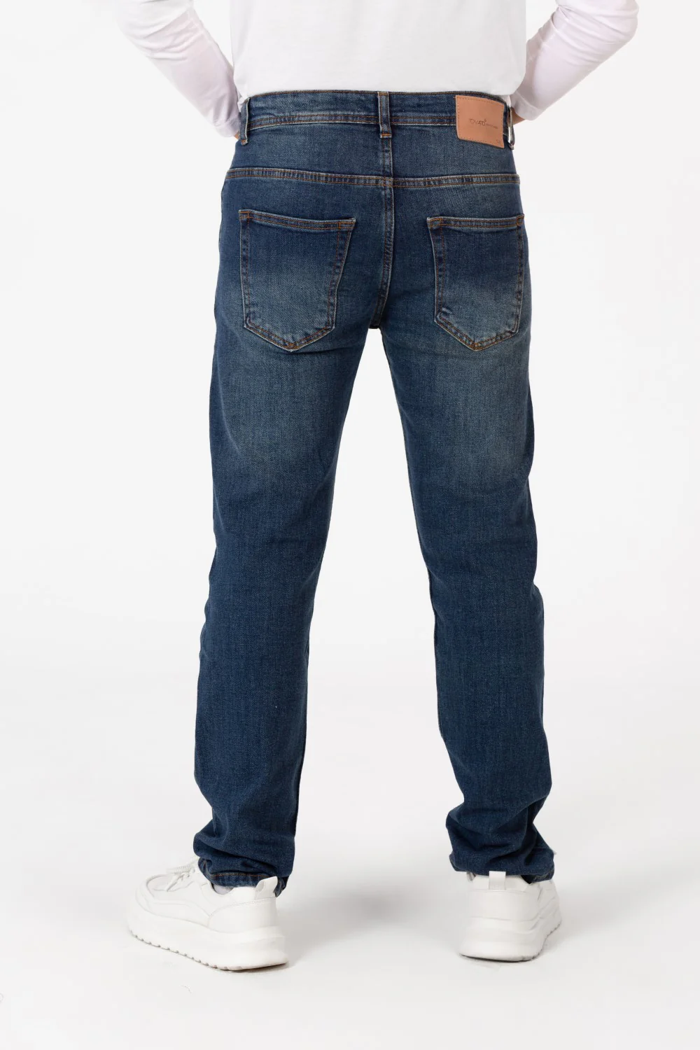 Men's Tomato Regular Fit Jeans Pants With Pockets In Relaxed Cut - Image 6
