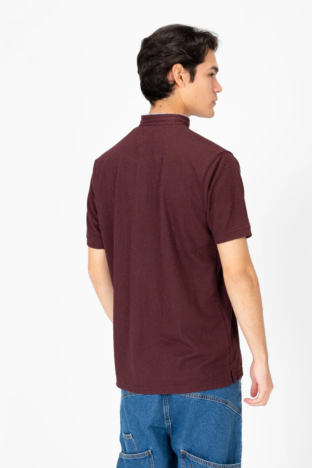 Men's Tomato Short Sleeve Polo T-Shirt - Image 10