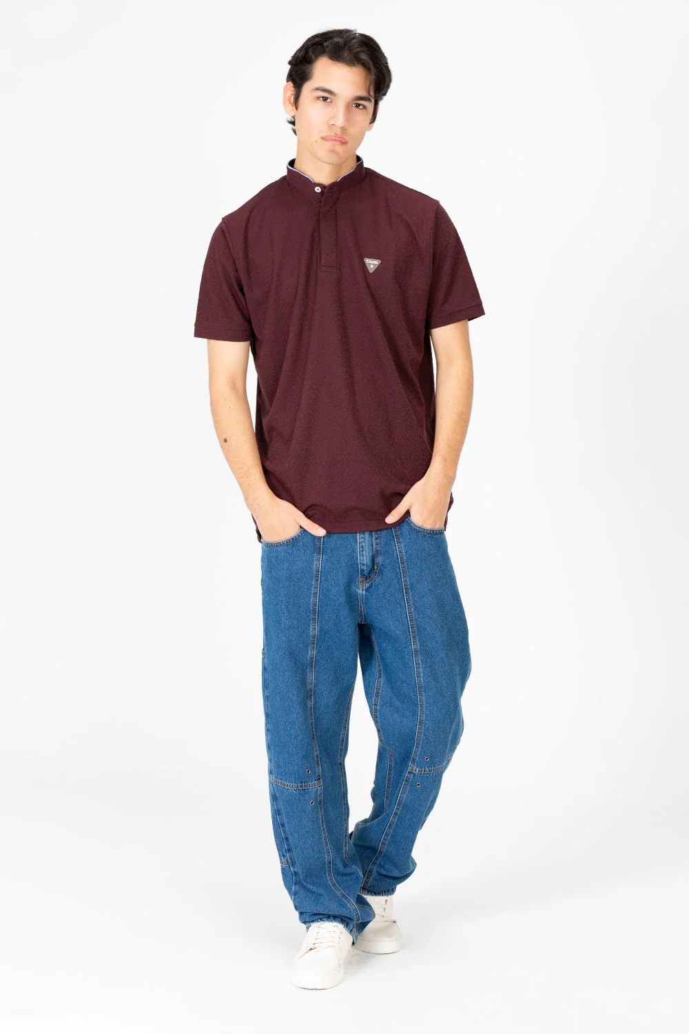 Men's Tomato Short Sleeve Polo T-Shirt - Image 12