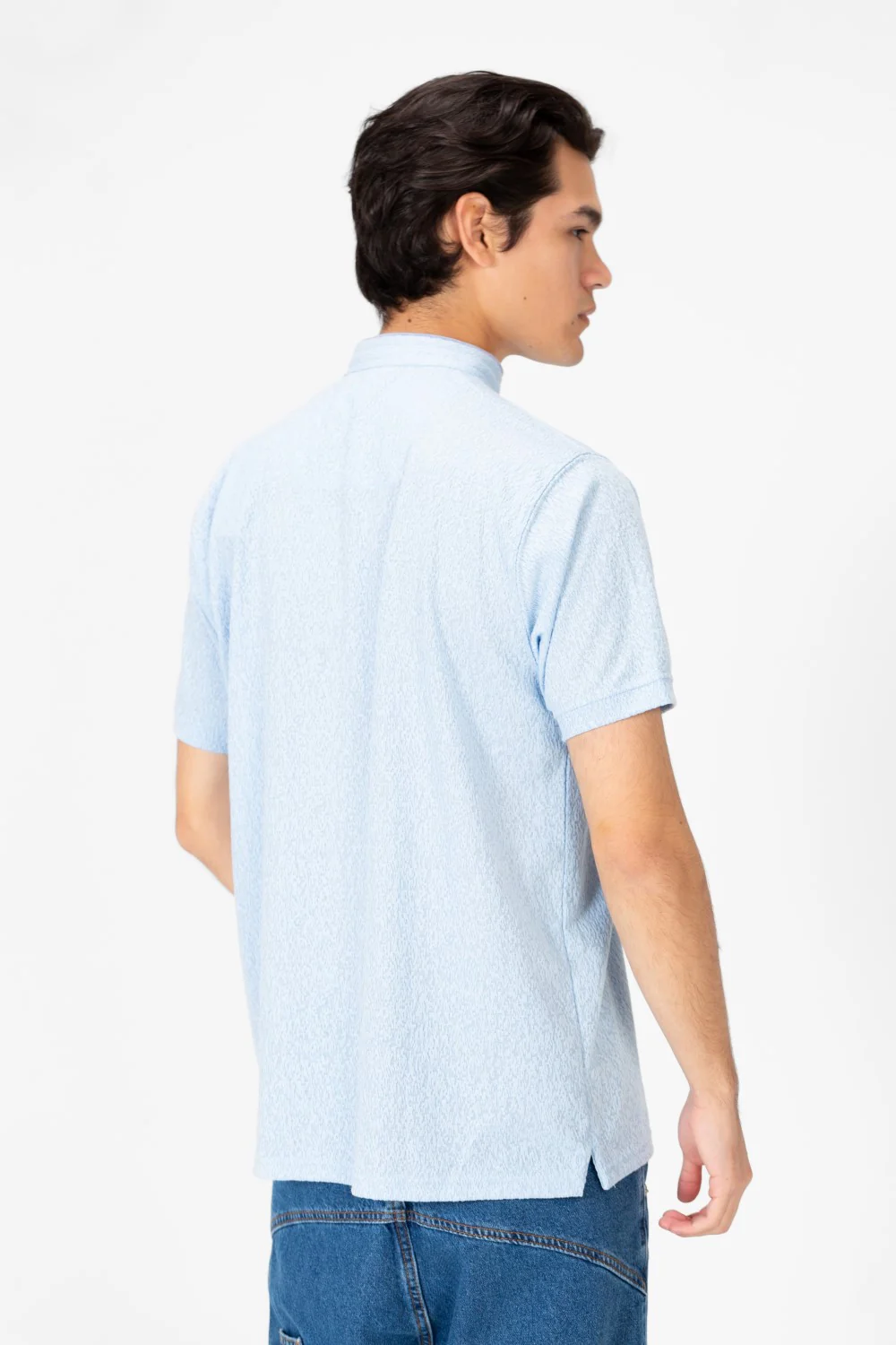 Men's Tomato Short Sleeve Polo T-Shirt - Image 2