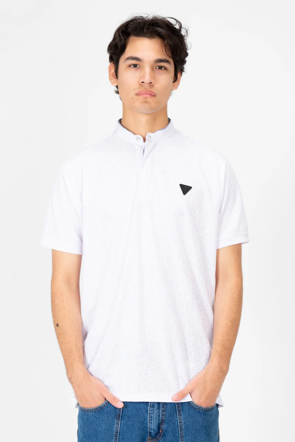 Men's Tomato Short Sleeve Polo T-Shirt - Image 5