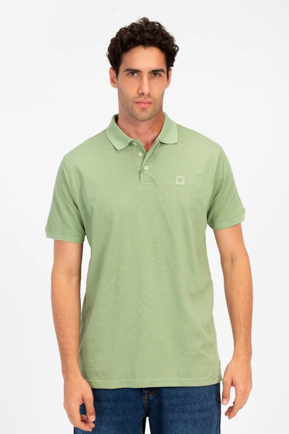 Men's Tomato Slim Fit Half Button Polo T-Shirt - Image 13