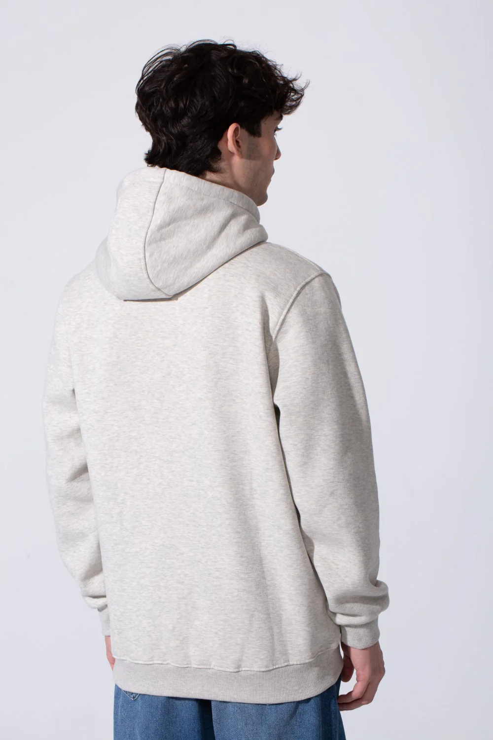 Men's Tomato Slim Fit Milton Full Zip Hoodie Sweatshirt - Image 6