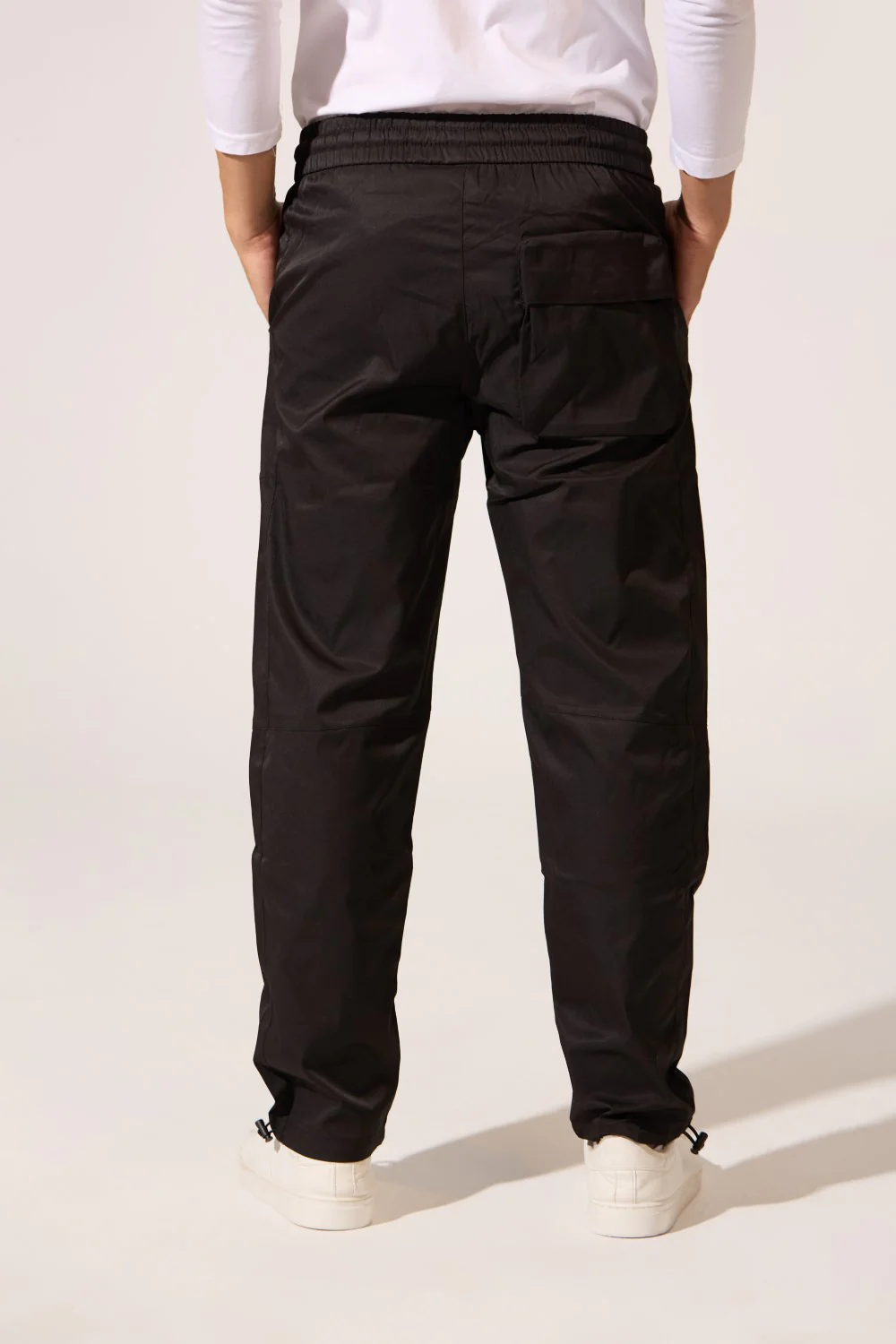 Men's Tomato Soft Waterproof Oversized Pants With Elastic Waistband And Back Pocket - Image 10