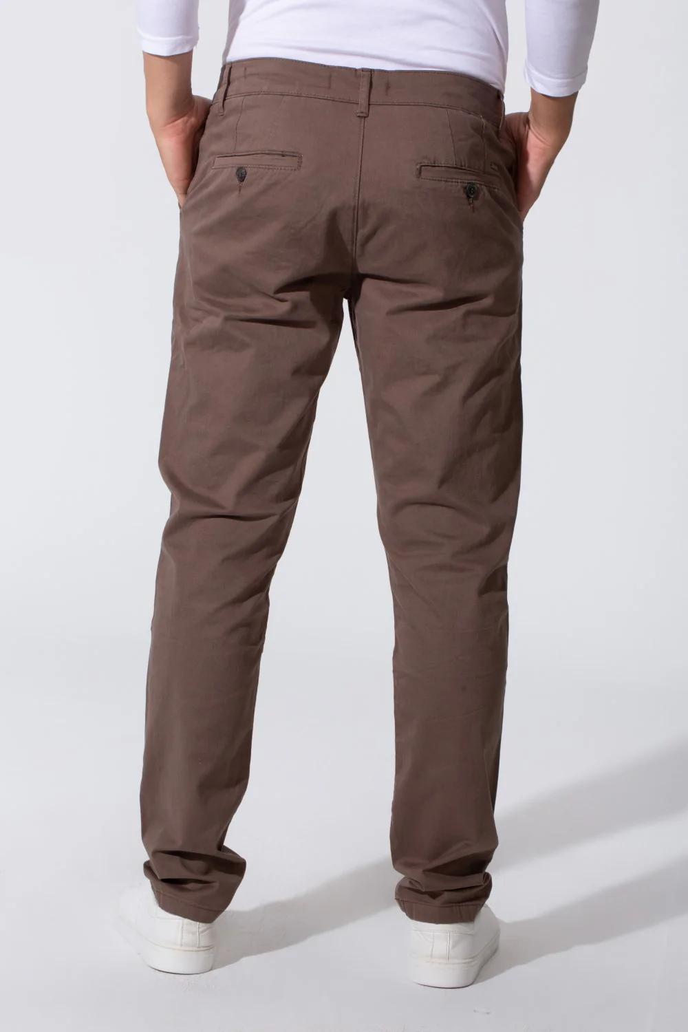 Men's Tomato Store Simple Style for Every Day Slim Fit Slant Side Pockets Pants - Image 4