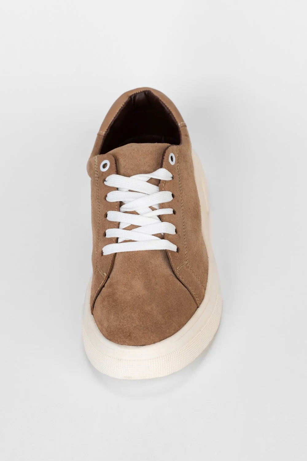 Men's Tomato Suede Lace-Up Sneakers Shoes - Image 10