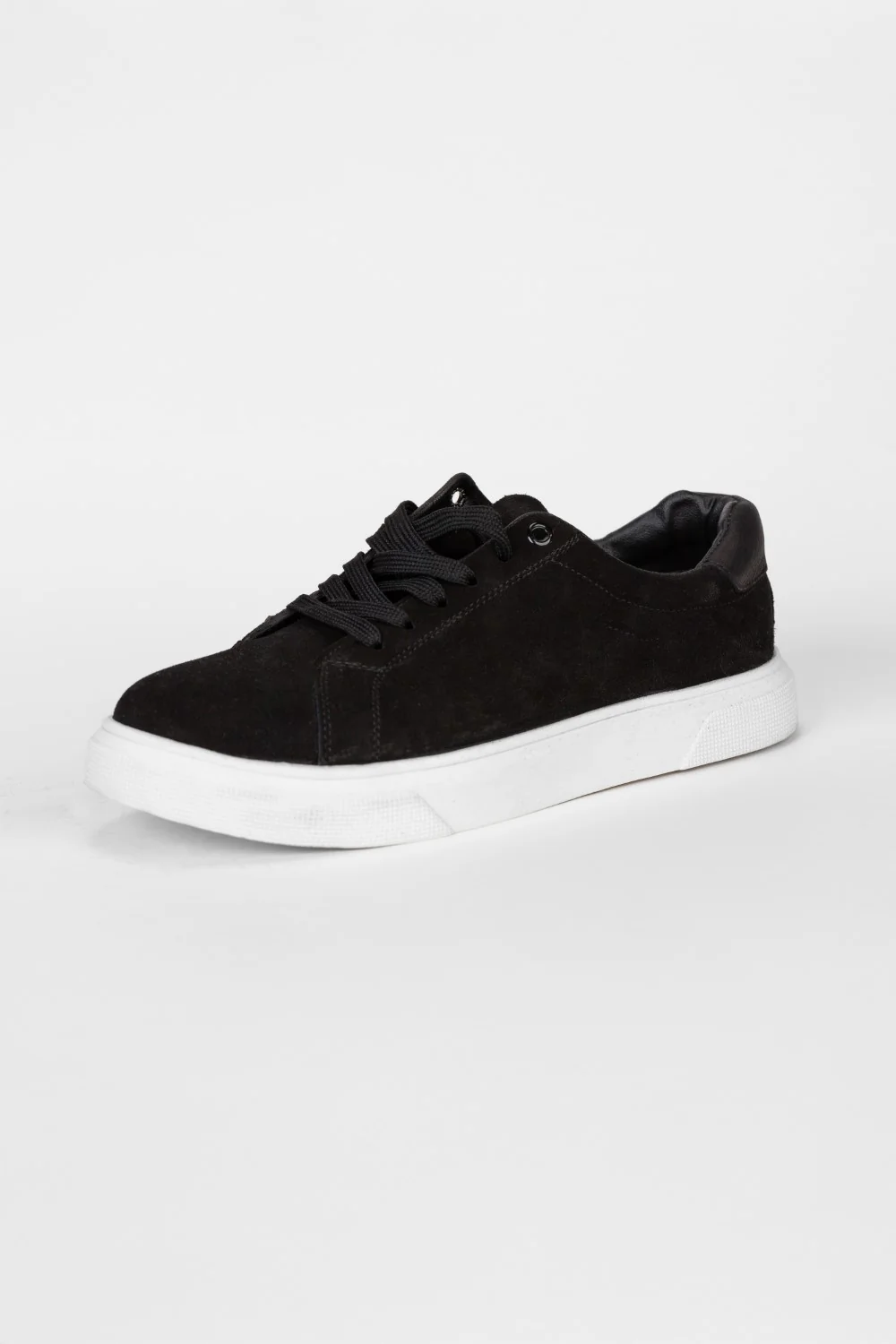 Men's Tomato Suede Lace-Up Sneakers Shoes - Image 8