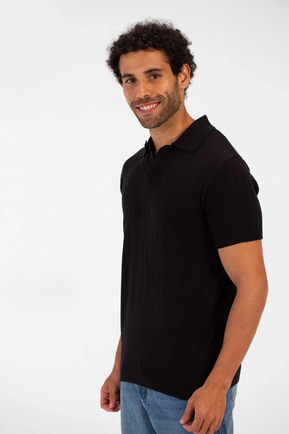 Men's Tomato Summer Polo Neck Half Sleeve T-Shirt With A Distinctive Modern Design - Image 3
