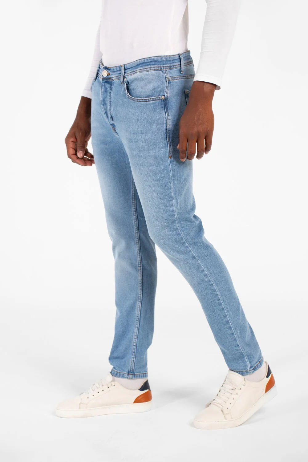 Men's Tomato Super Skinny Jeans Pants With Basic Details - Image 8