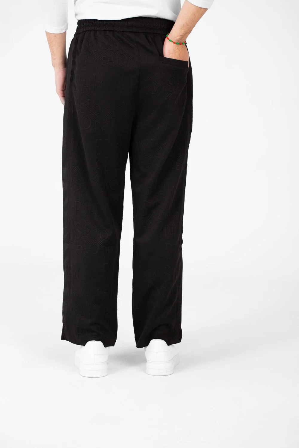 Men's Tomato Sweatpants With Elastic Waist In A Modern Fit - Image 2