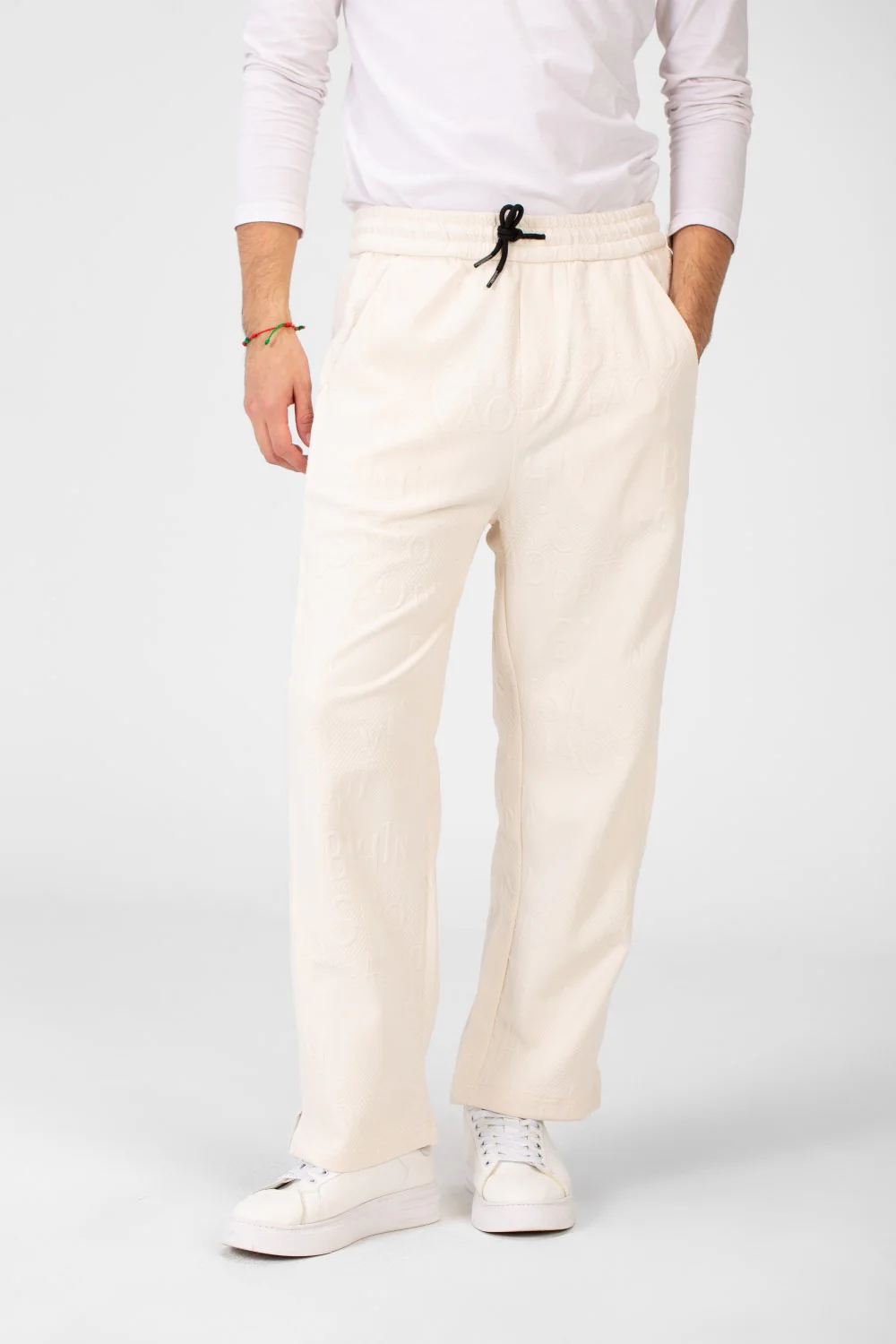 Men's Tomato Sweatpants With Elastic Waist In A Modern Fit - Image 5