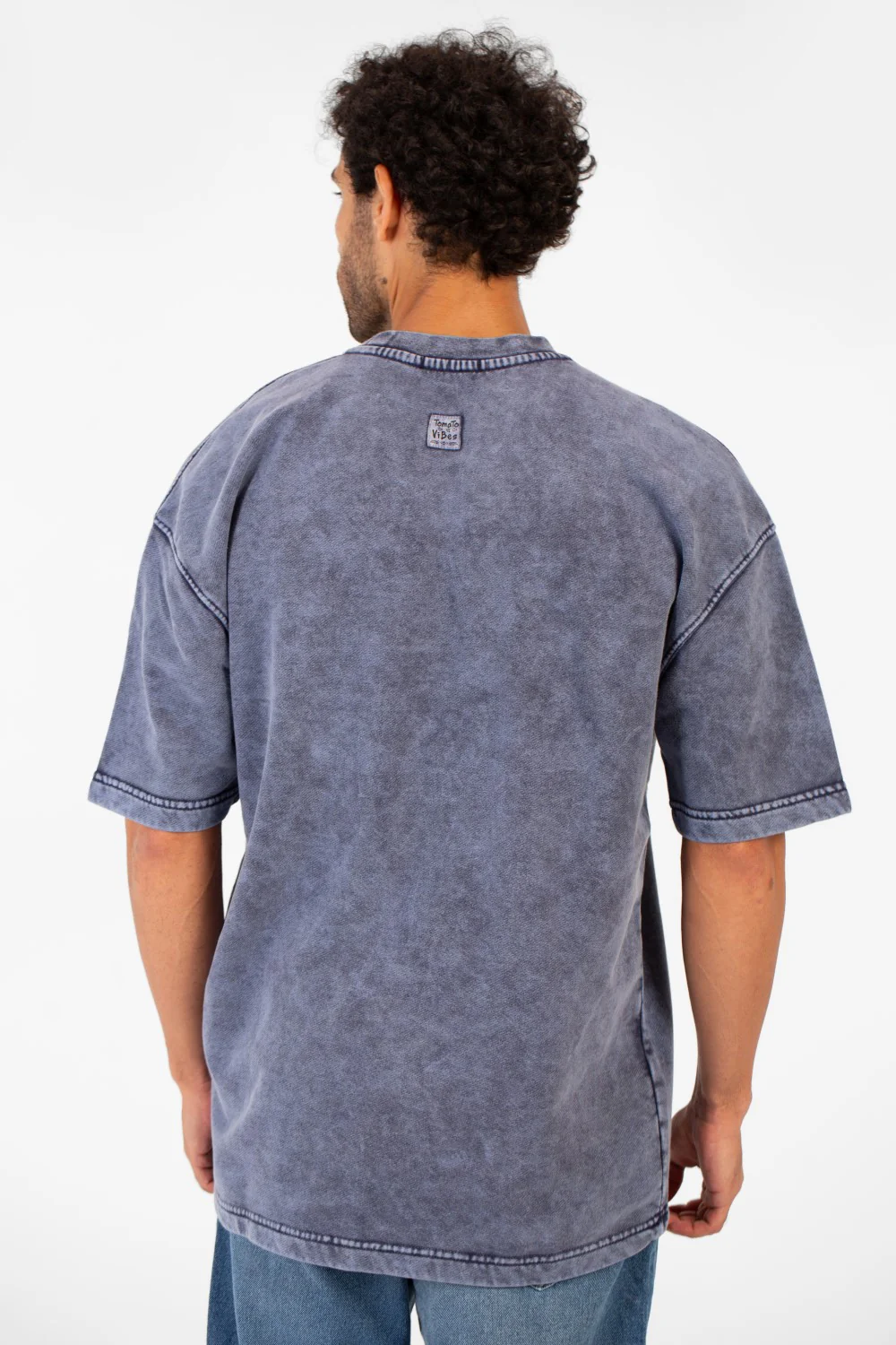 Men's Tomato Washed Short Sleeve Crew Neck T-Shirt With Unique Essential Details - Image 10