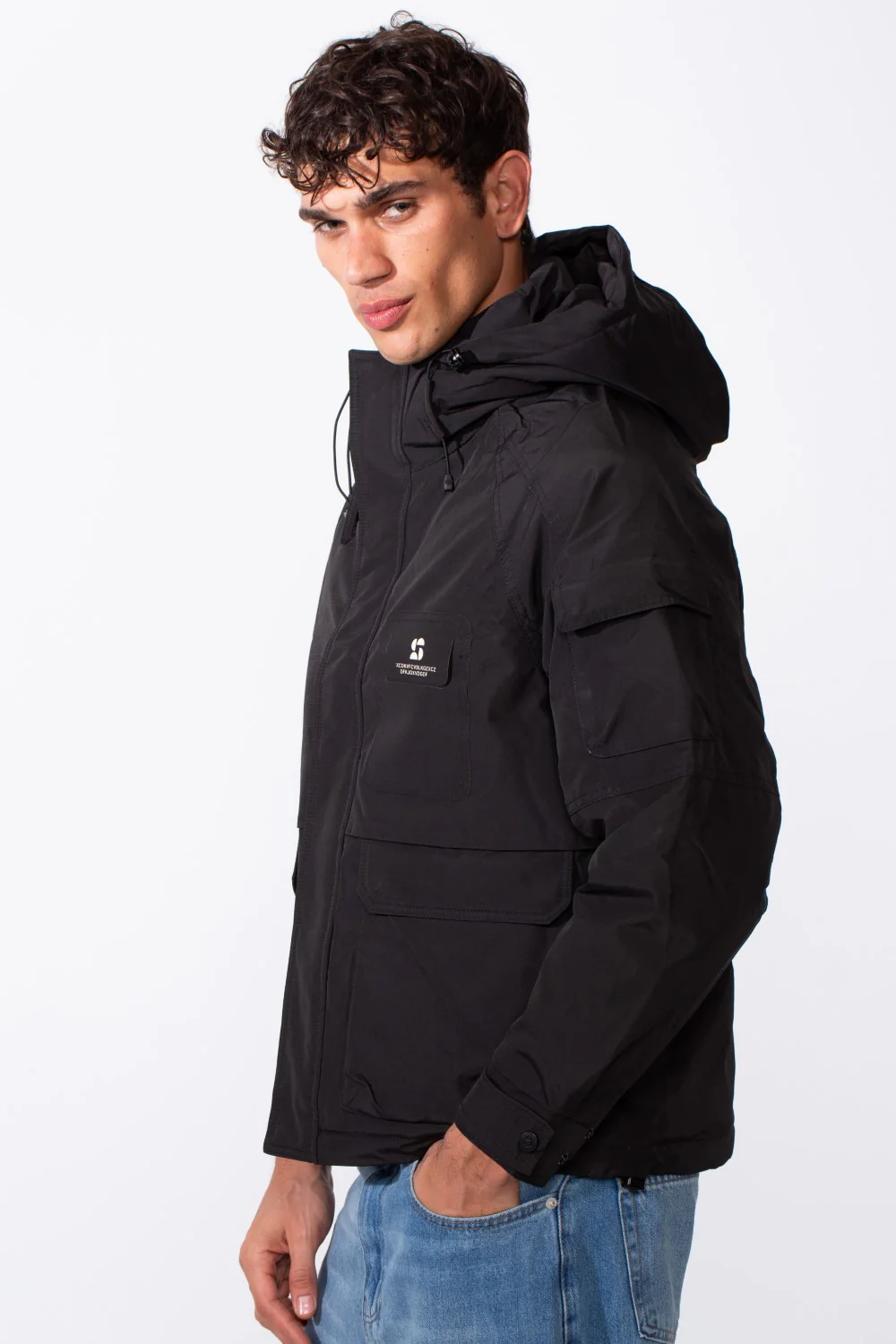 Men's Tomato Winter Waterproof Hooded Casual Jacket - Image 4