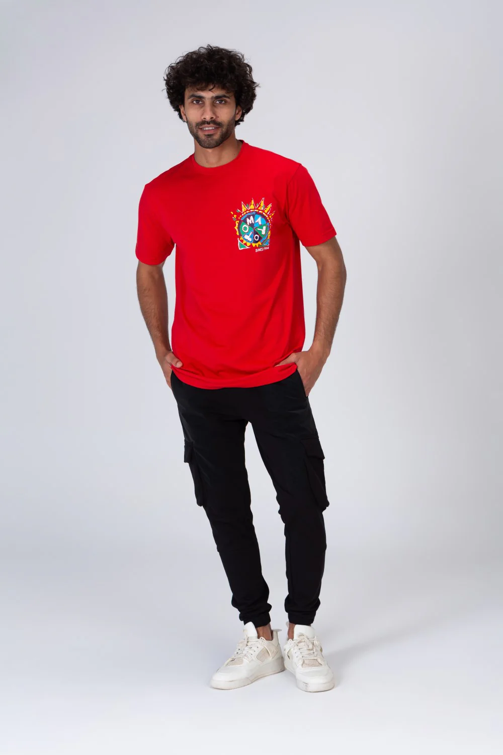 Mens Tomoto Half Sleeves Printed T-shirt - Image 7