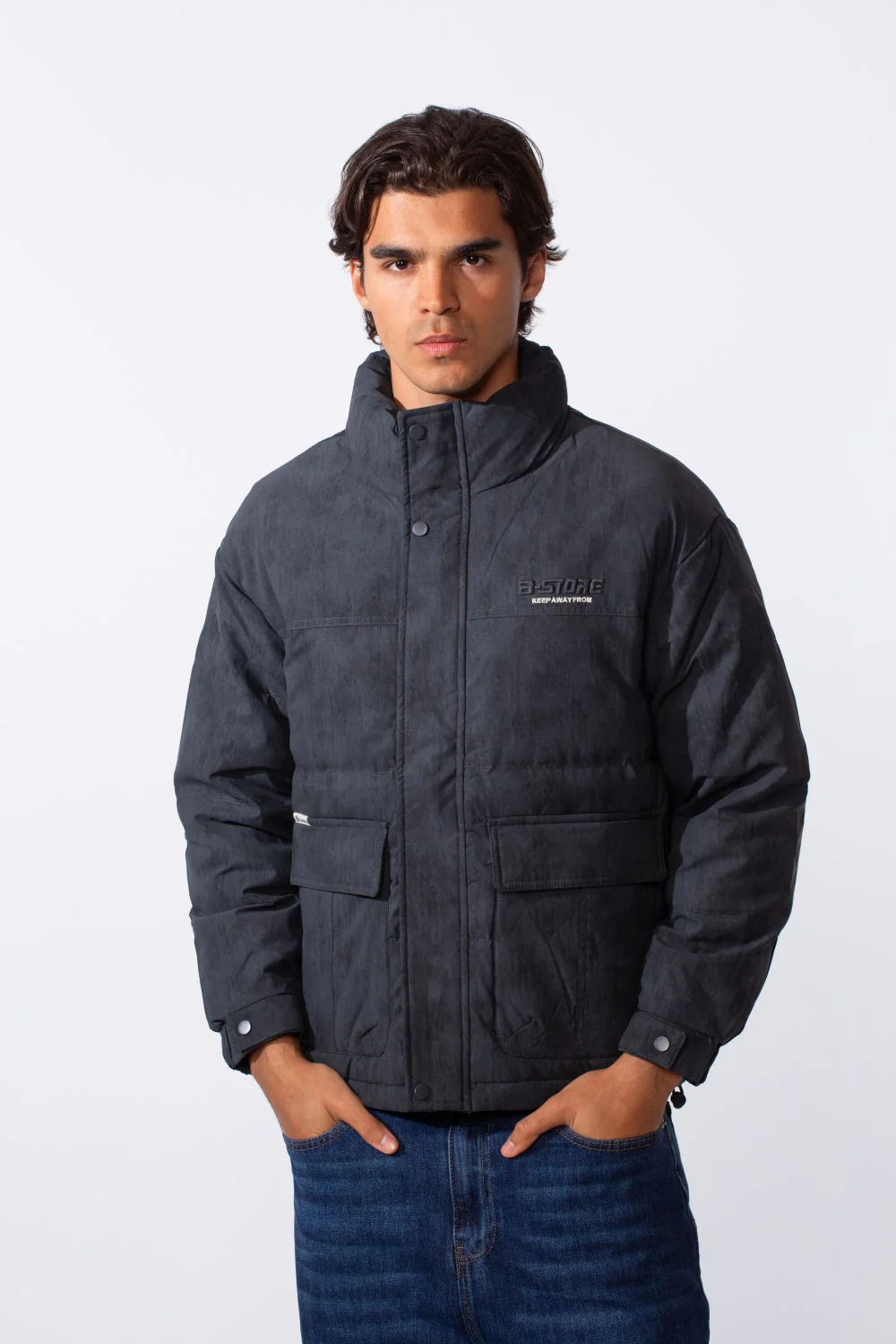 Men's Urban Front Pockets Waterproof Essential Jacket