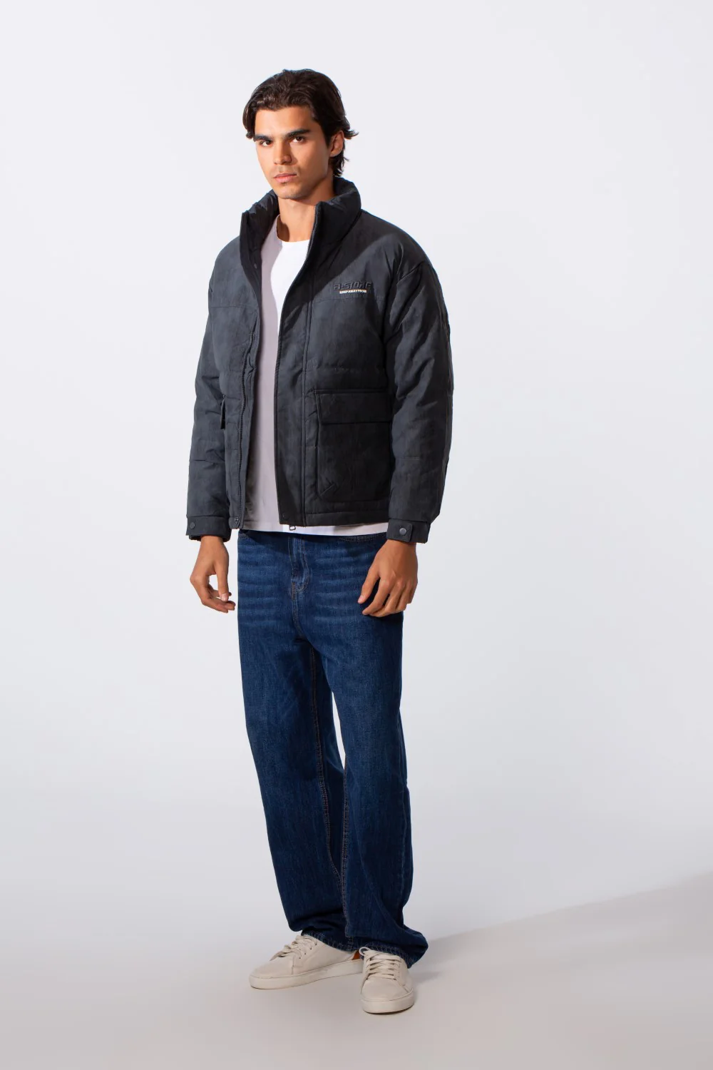 Men's Urban Front Pockets Waterproof Essential Jacket - Image 3