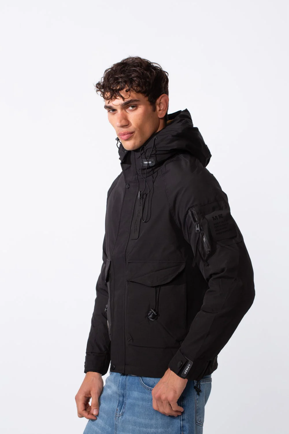 Men's Urban Hooded Waterproof Essential Jacket - Image 3