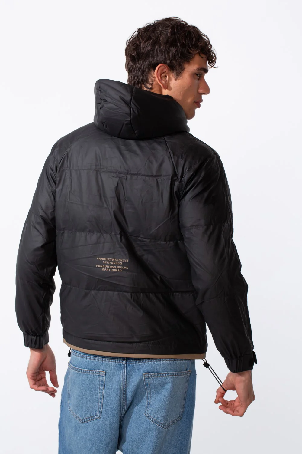 Men's Urban Hooded Waterproof Essential Long Sleeve Jacket - Image 2