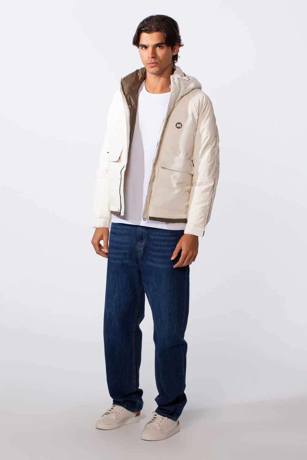 Men's Urban Hooded Waterproof Essential Long Sleeve Jacket - Image 7