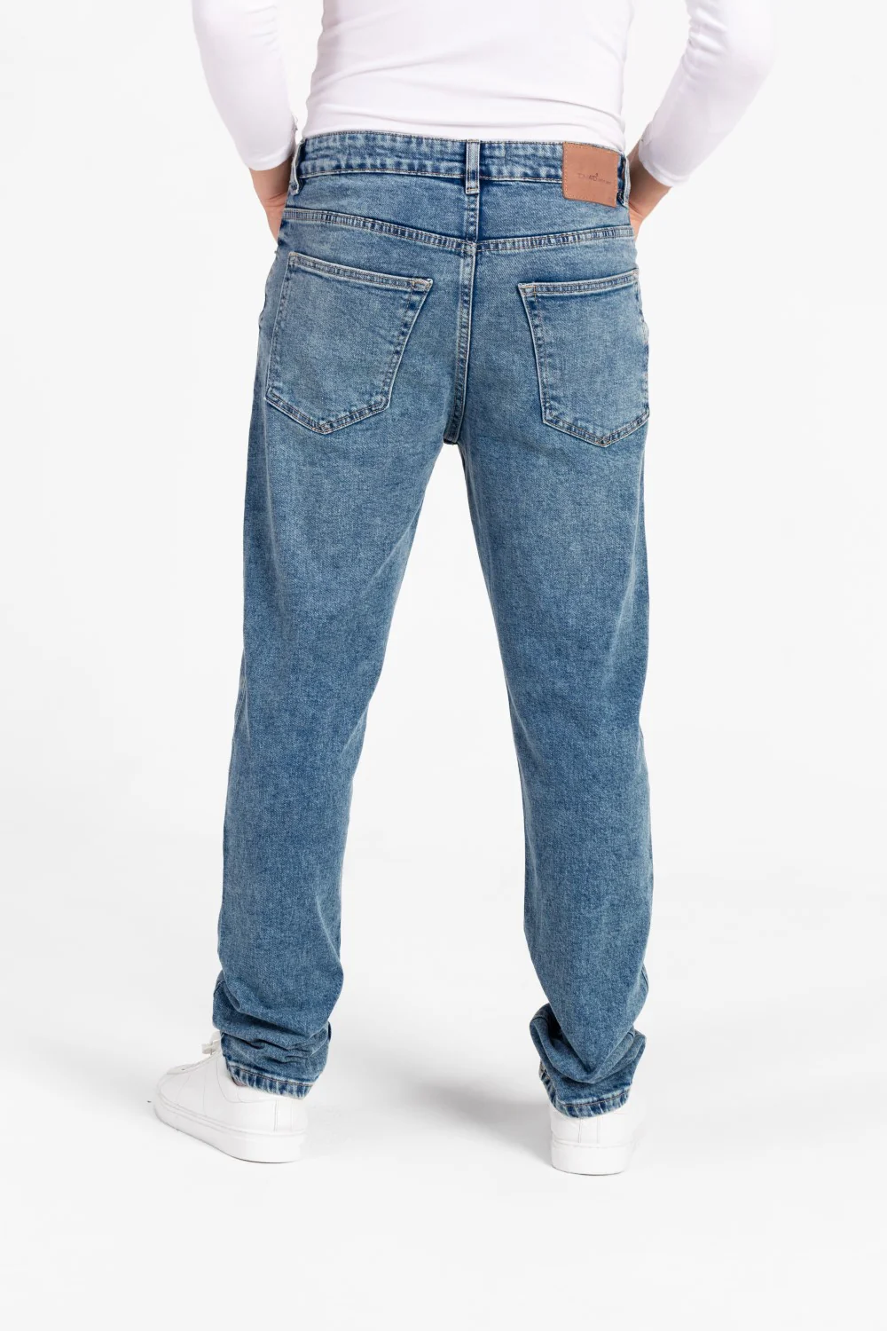 Men's Used Slim Fit Five Pocket Jeans Pants - Image 2