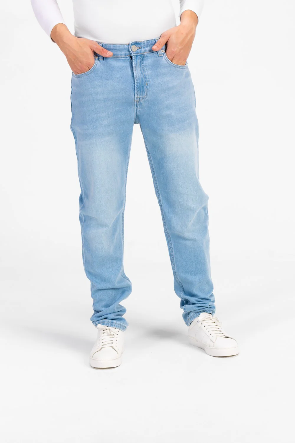 Men's Used Slim Fit Five Pocket Jeans Pants - Image 9