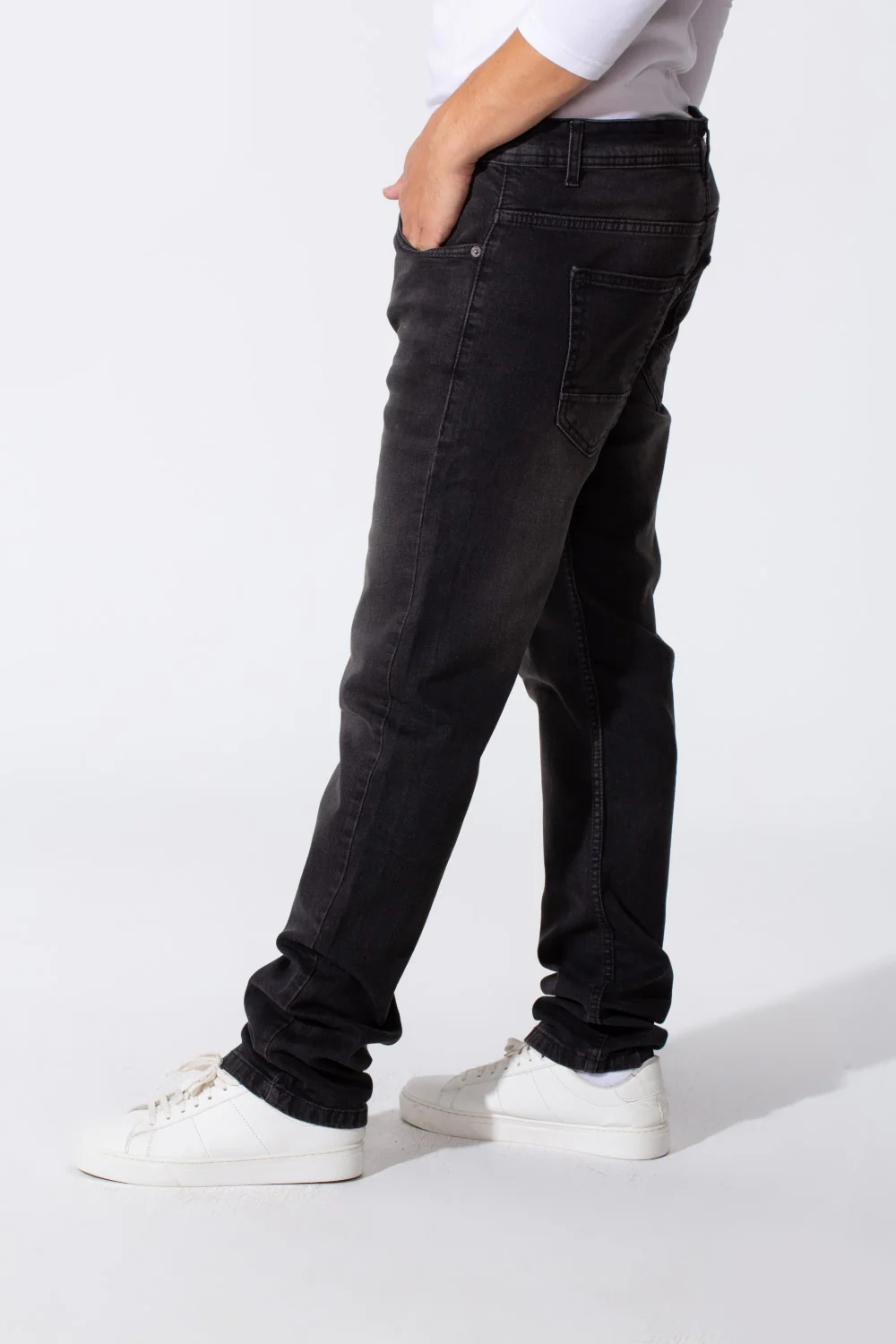 Men's Used Slim Fit Five Pockets Jeans Pants - Image 8