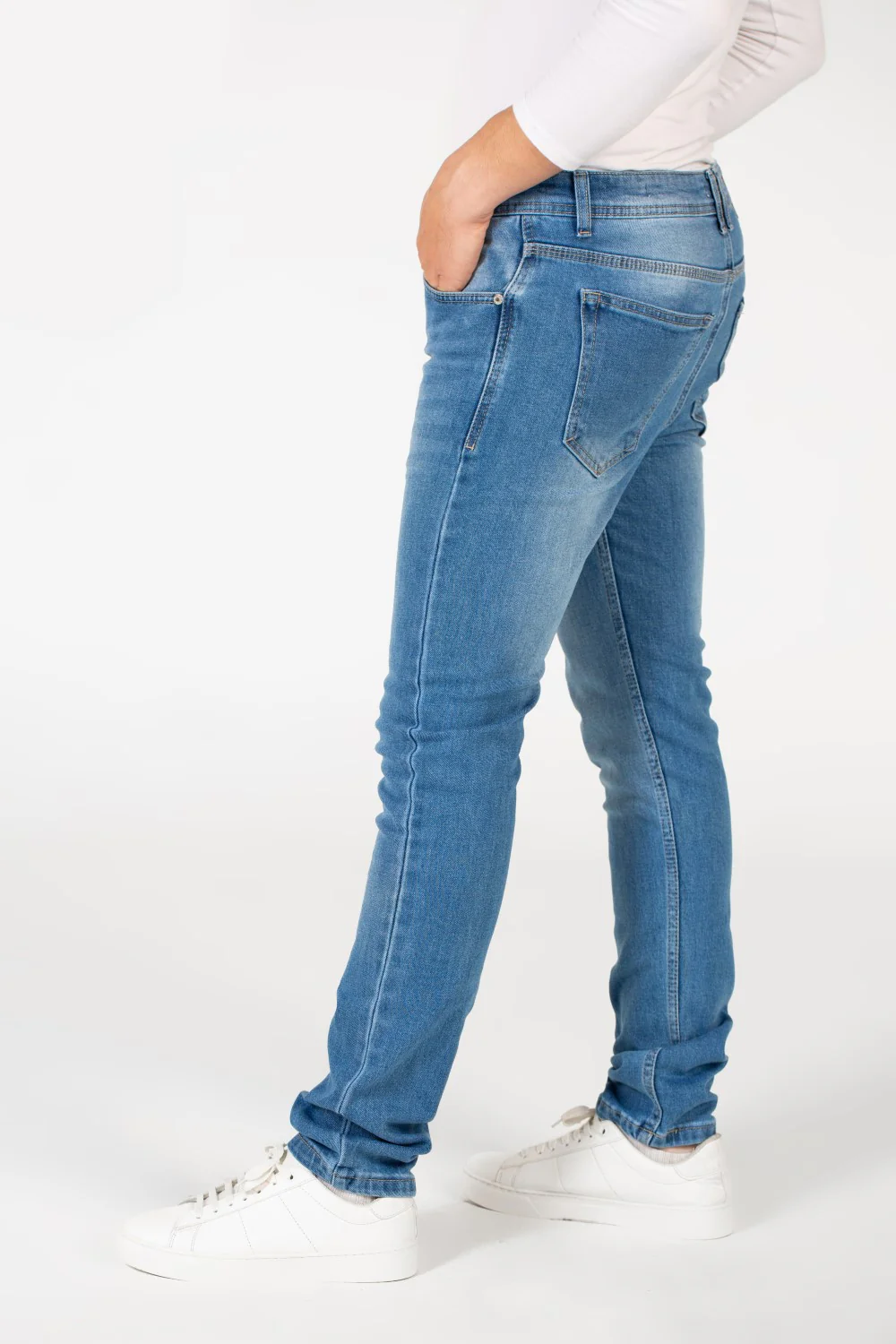 Men's Used Slim Fit Jeans Pants - Image 4