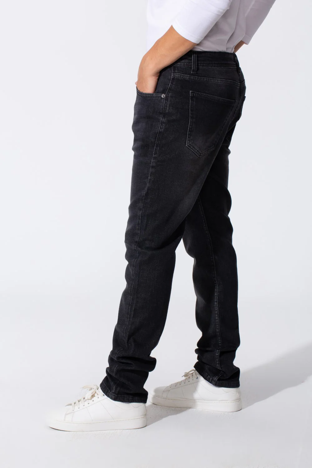Men's Used Tomato Slim Fit Jeans Pants Trouser With Pockets - Image 4