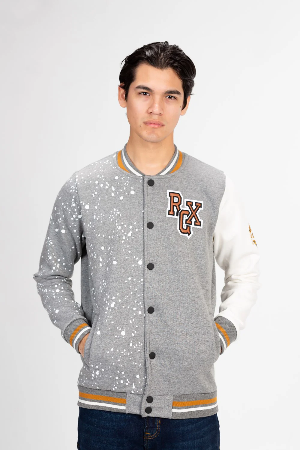 Men's Varsity Baseball Printed Crew Neck Sweatshirt - Image 9