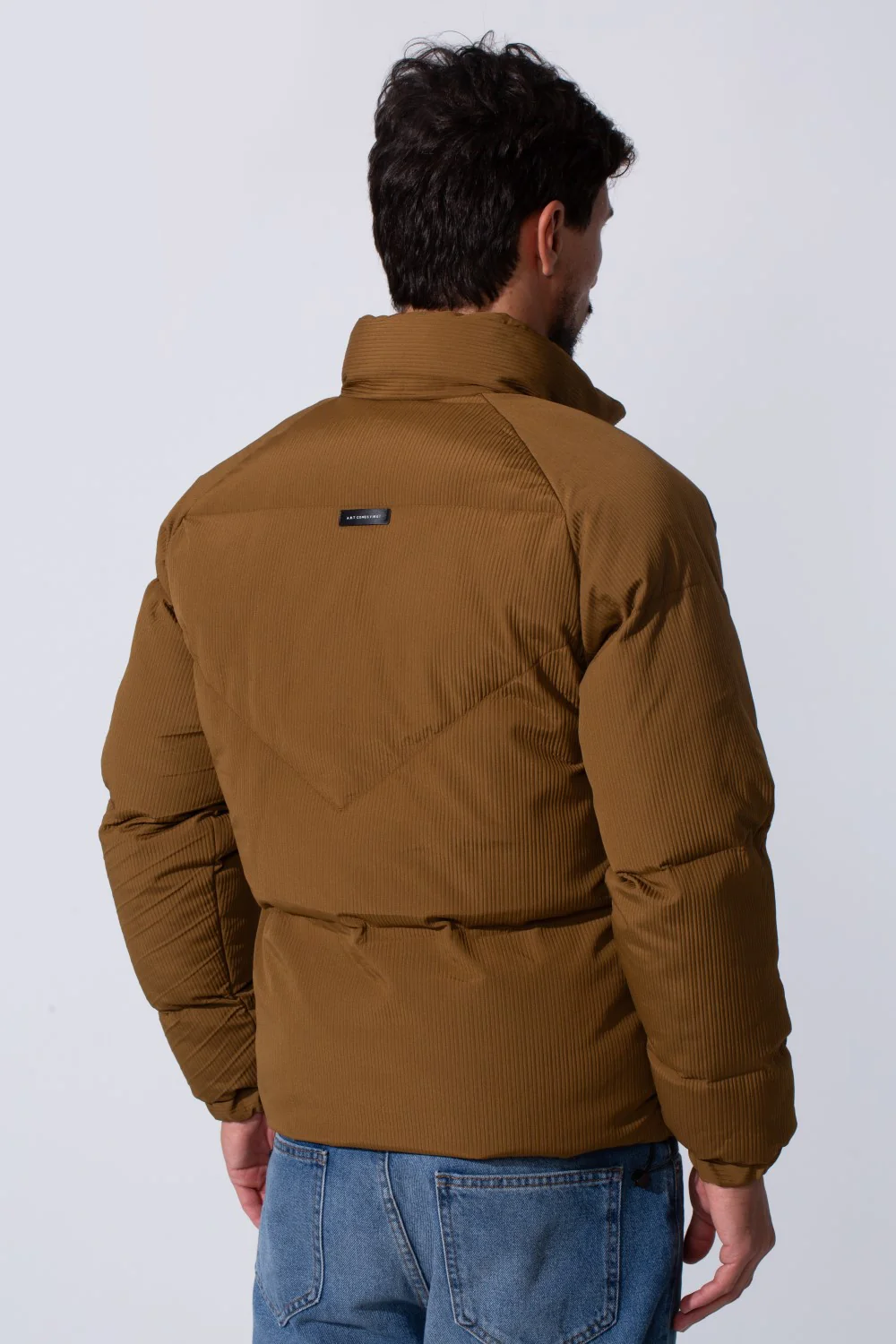 Men's Waterproof Bomber Jacket With Zipper And Long Sleeves - Image 10