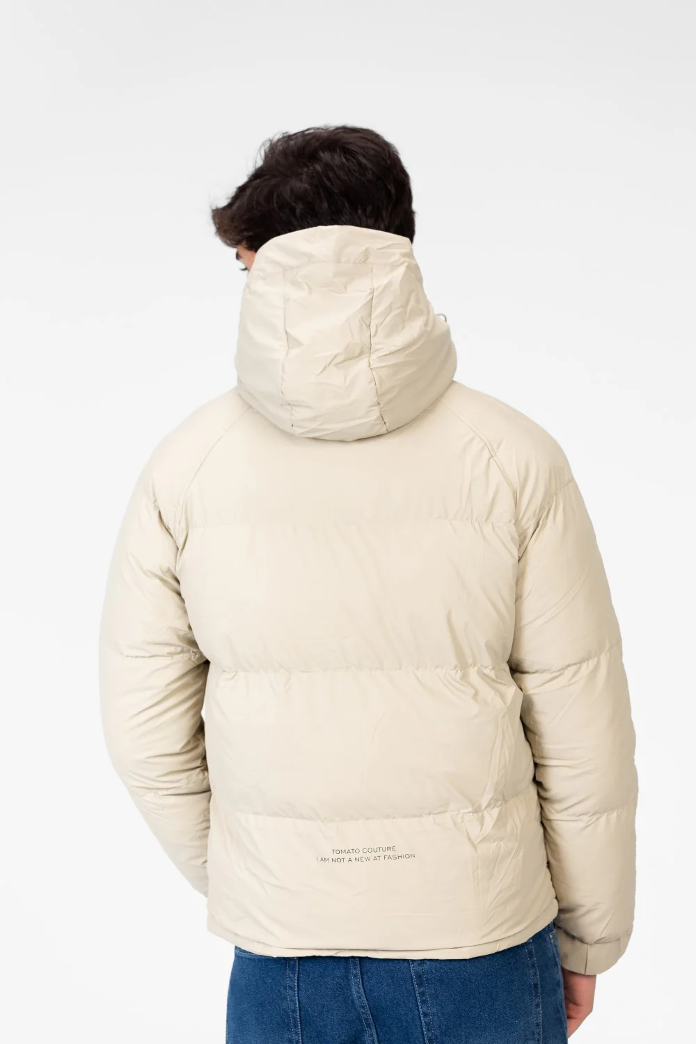 Men's Waterproof Hood Jacket With Front Pockets - Image 2