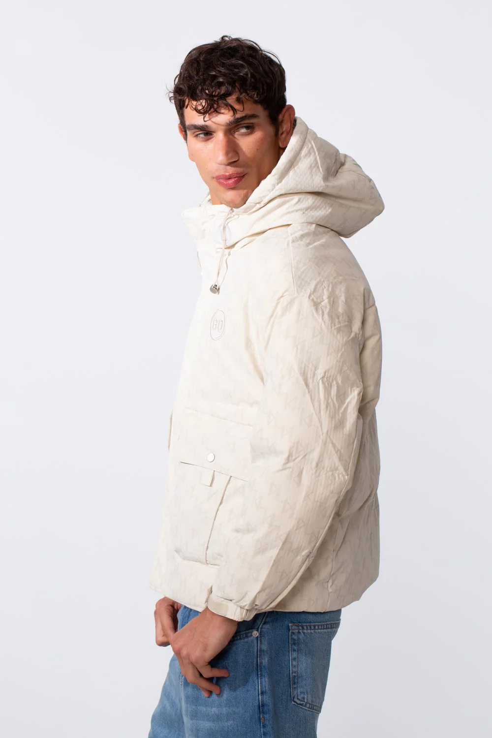 Men's Waterproof Hooded Everyday Long Sleeve Jacket - Image 4