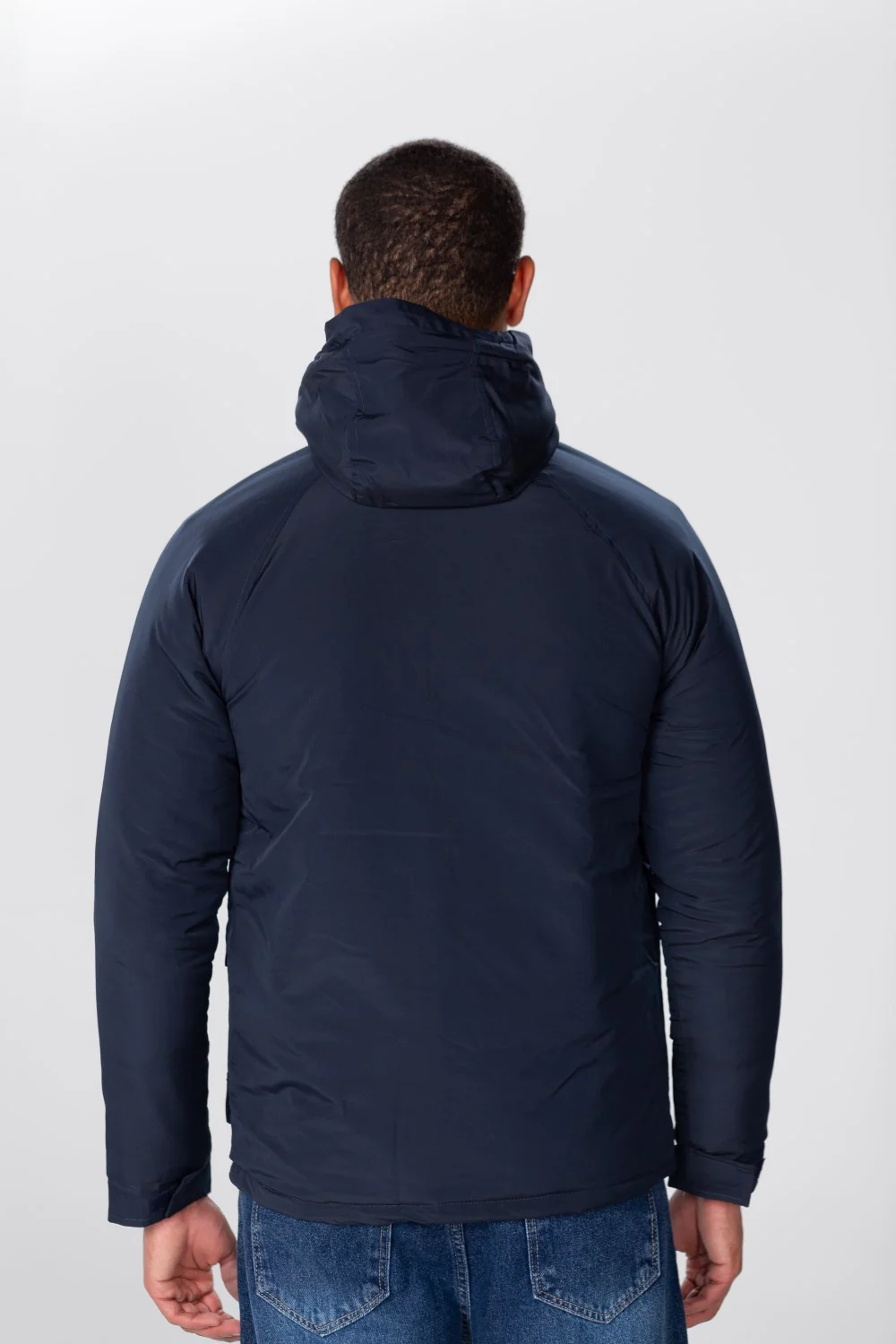Men's Waterproof Hooded Jacket With Front Pockets - Image 14