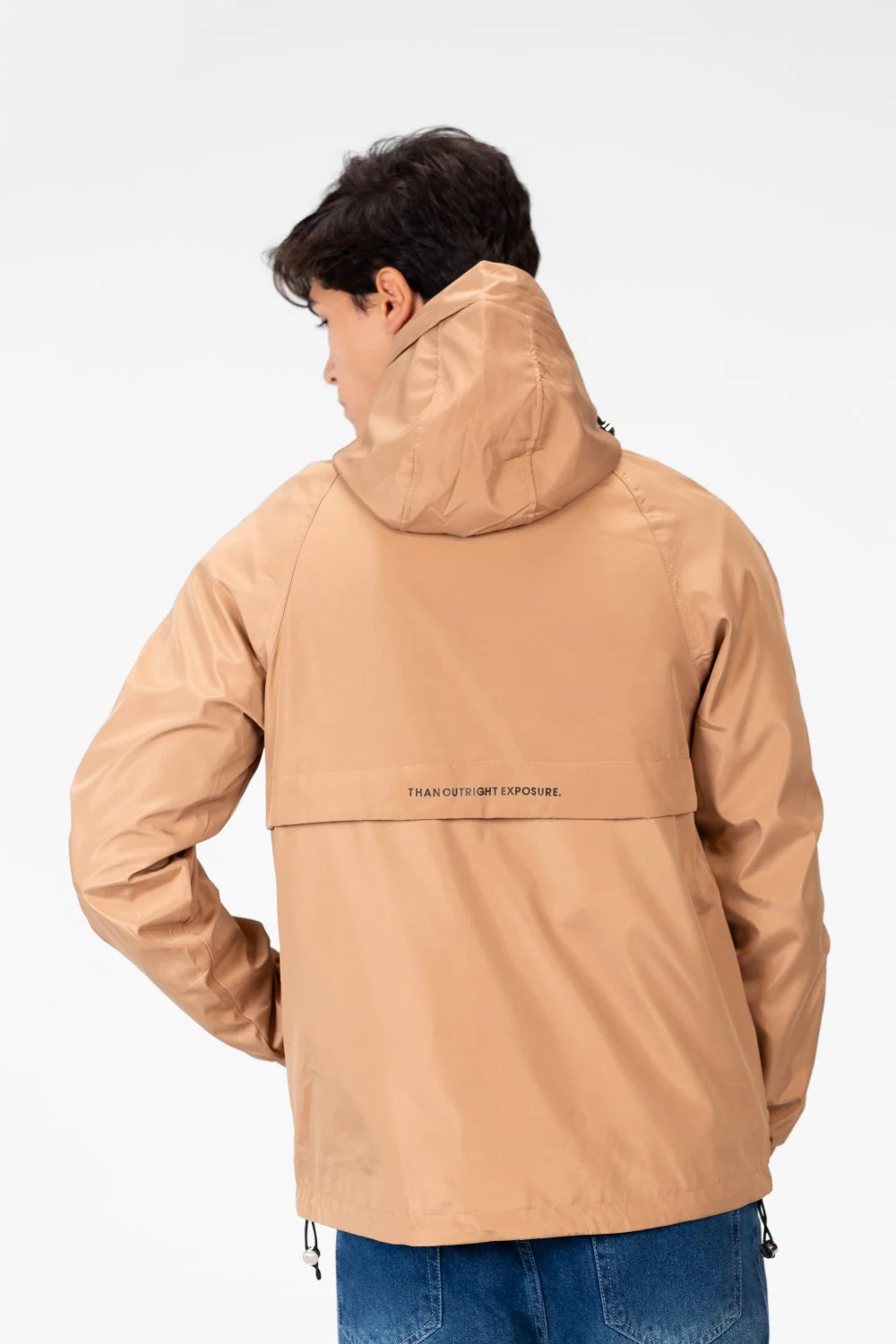 Men's Waterproof Hooded Jacket With Long Sleeves - Image 6