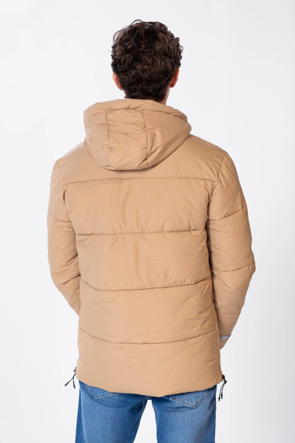 Men's Waterproof Puffer Jacket With Front Pockets - Image 5