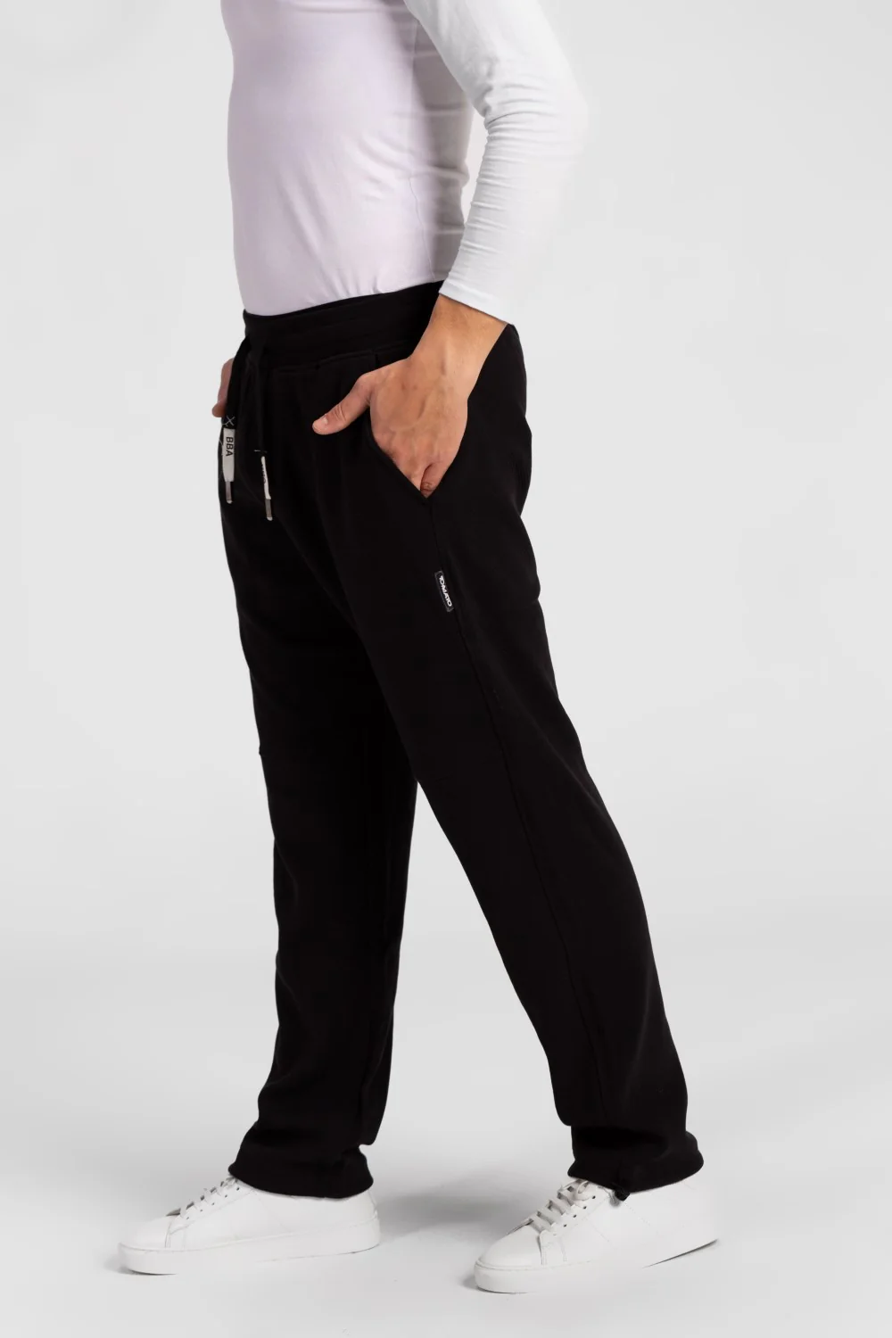 Men's Wide Leg Modern Sweatpants - Image 4