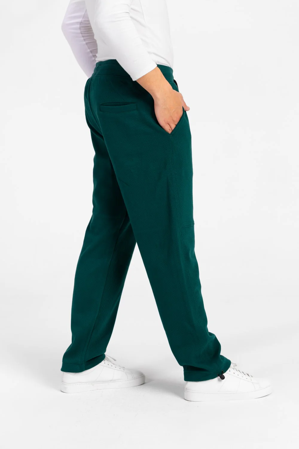 Men's Wide Leg Modern Sweatpants - Image 7